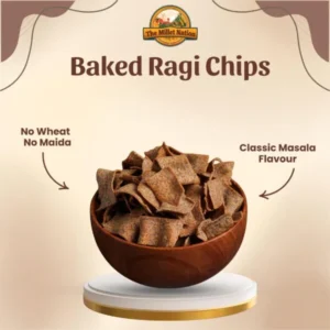 Millet Nation Baked Ragi Chips – Classic Masala