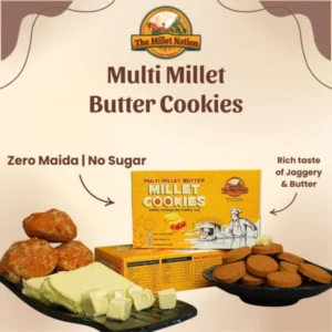 Multi Millet Jaggery Cookies